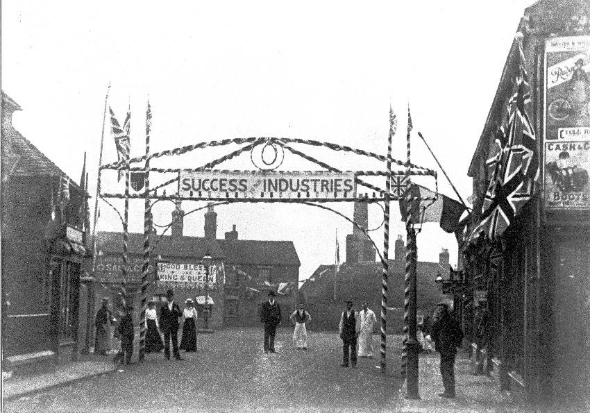 Dawley High St Coronation 1902 03